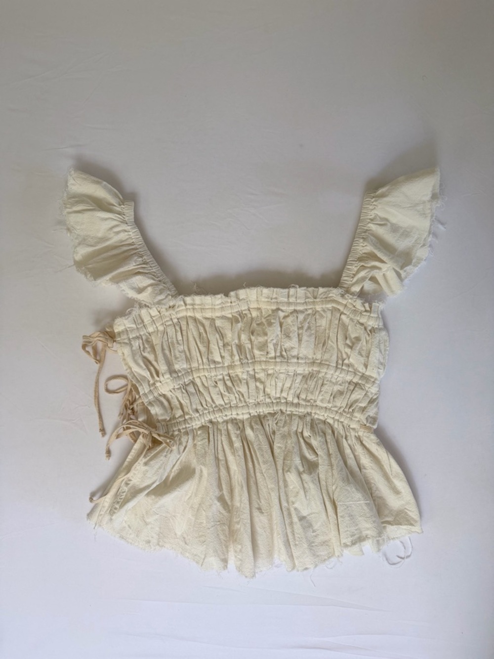 Free People Claude Corset Top ivory Small - Picture 10 of 12